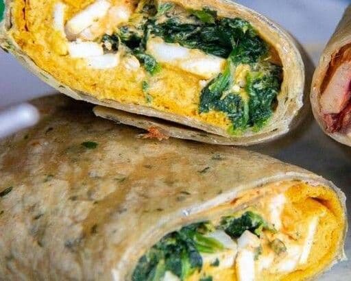 Vegan Feta Spinach Tofu Wrap - 25% OFF, Expires Today