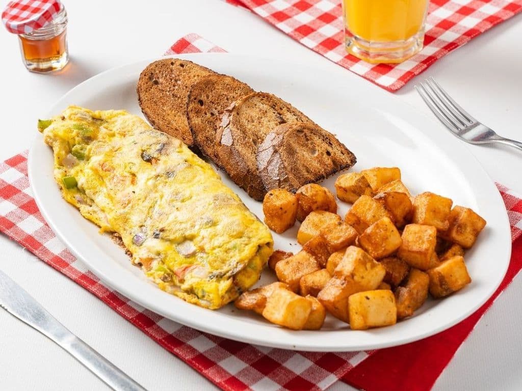 Vegetarian Omelette*