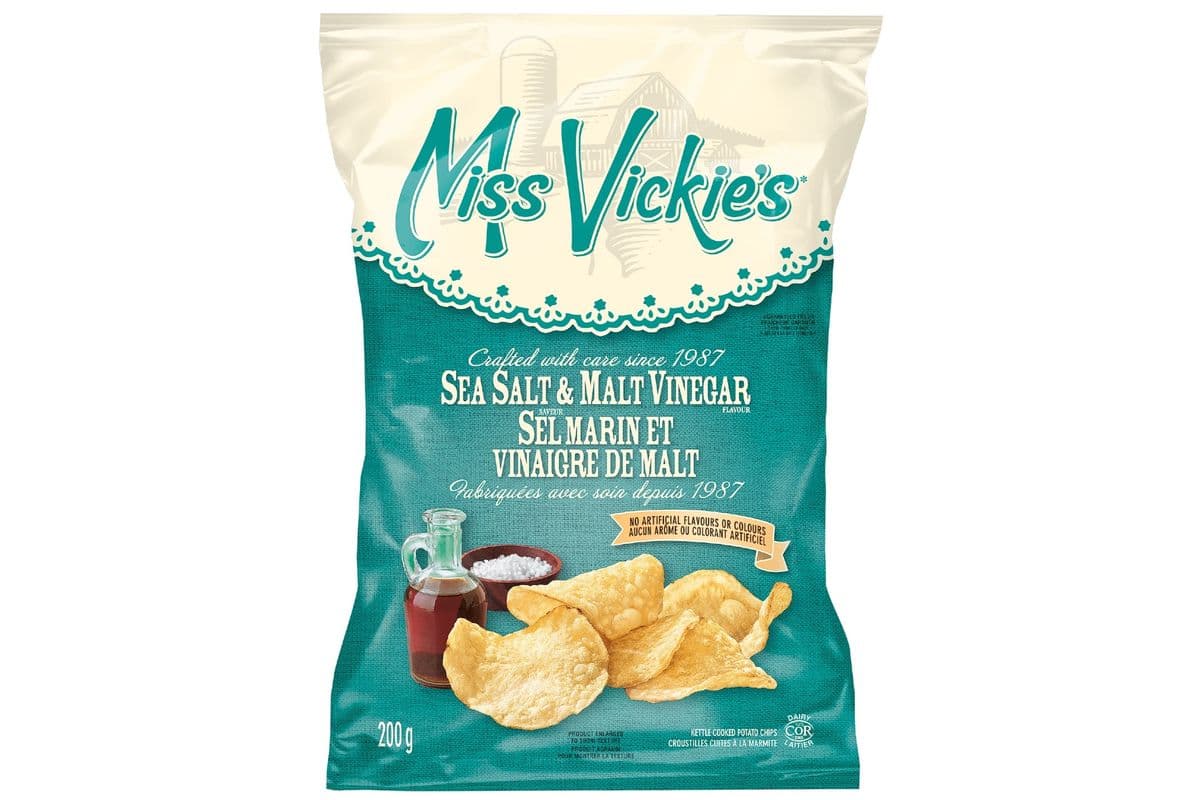Miss Vickie's Sea Salt and Malt Vinegar (200 g)