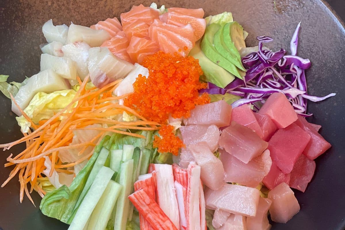 Korean Style Spicy Sashimi Bowl