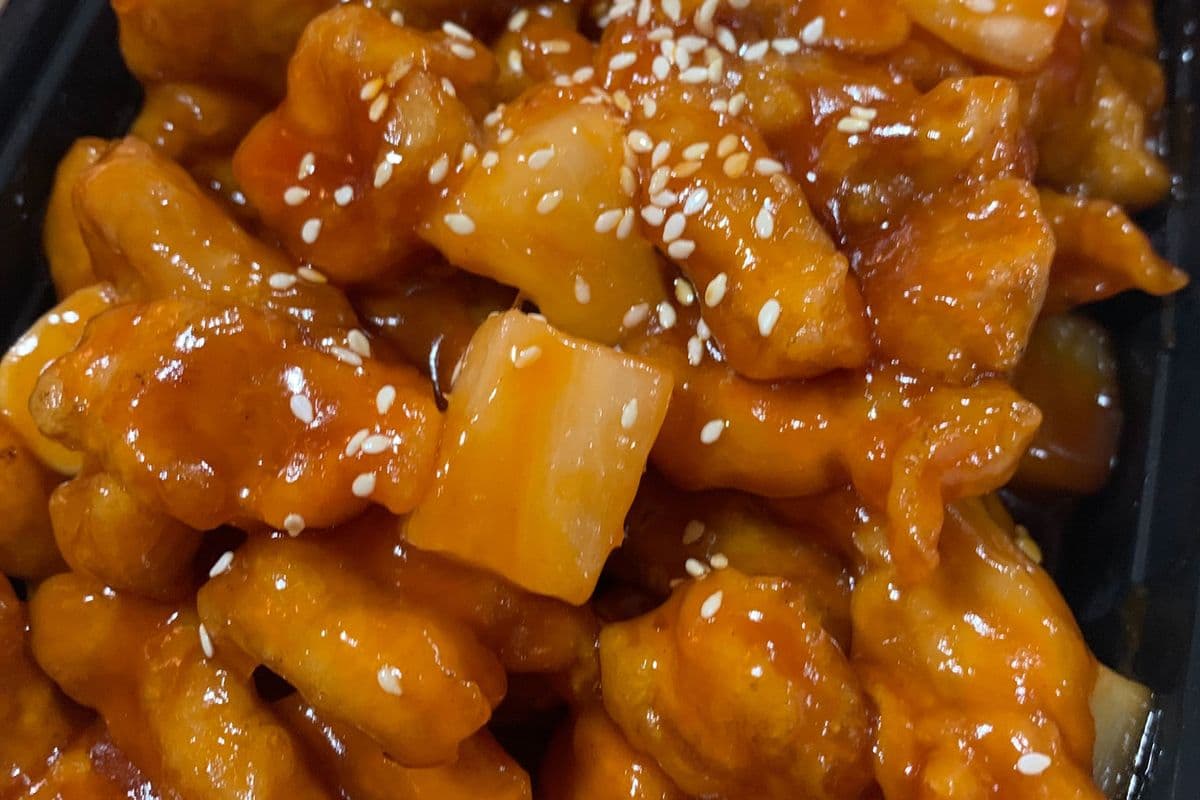 15. Sweet and Sour Pork with Pineapple