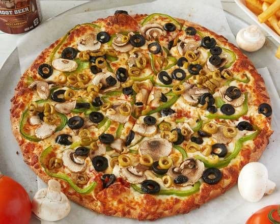 2x10" Small Vegetarian Pizza / 10" petites pizzas végétarienne