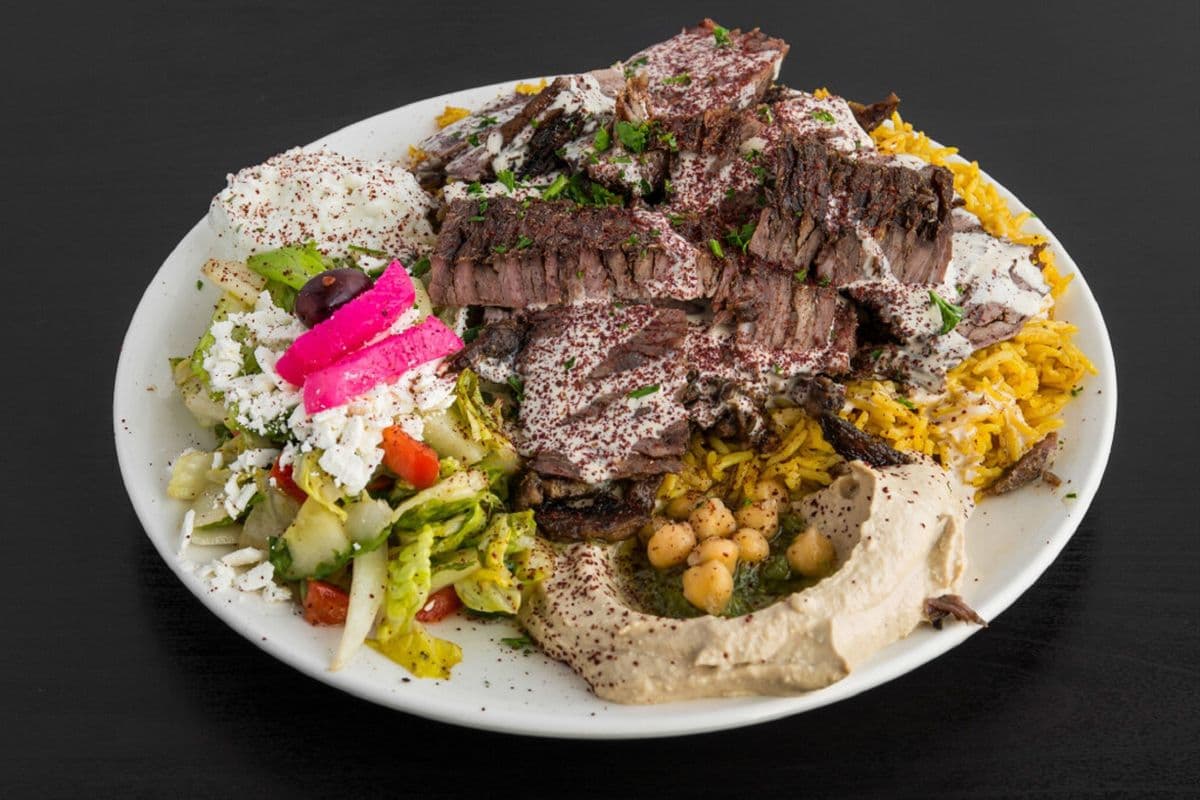 Beef Shawarma Platter