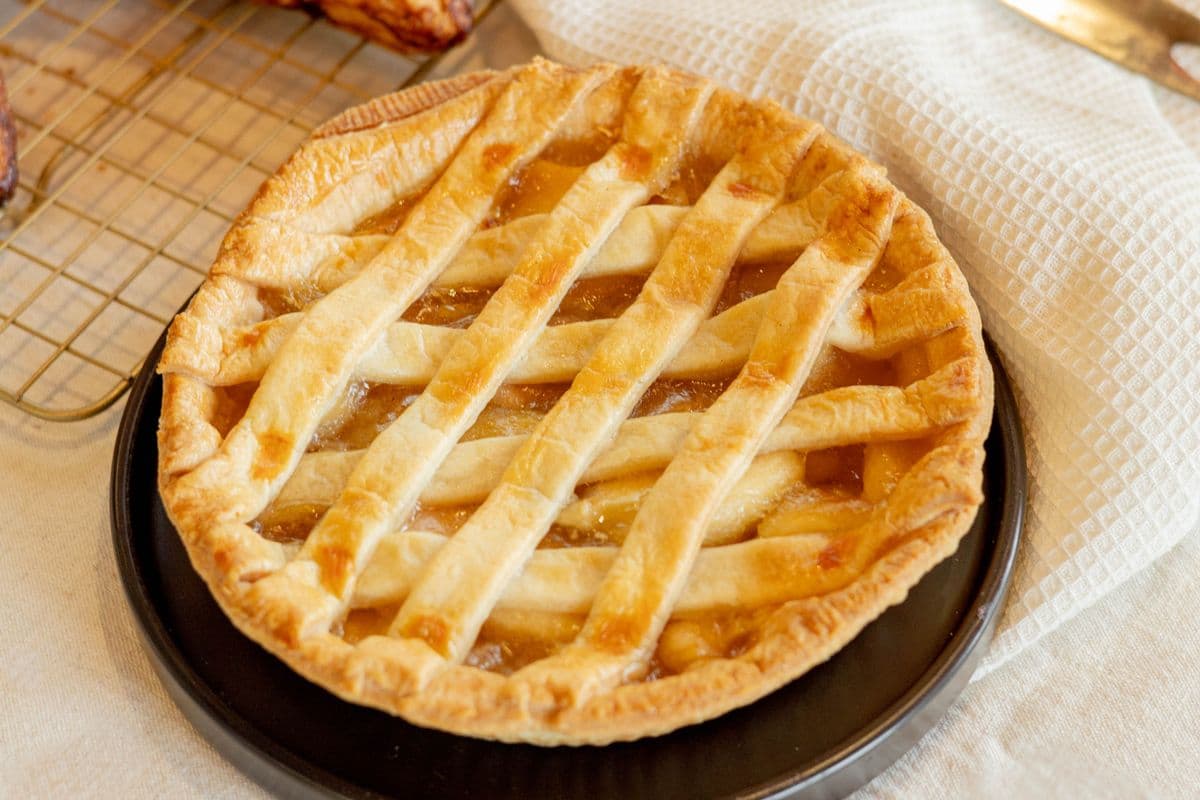 Tarte aux pommes 8"