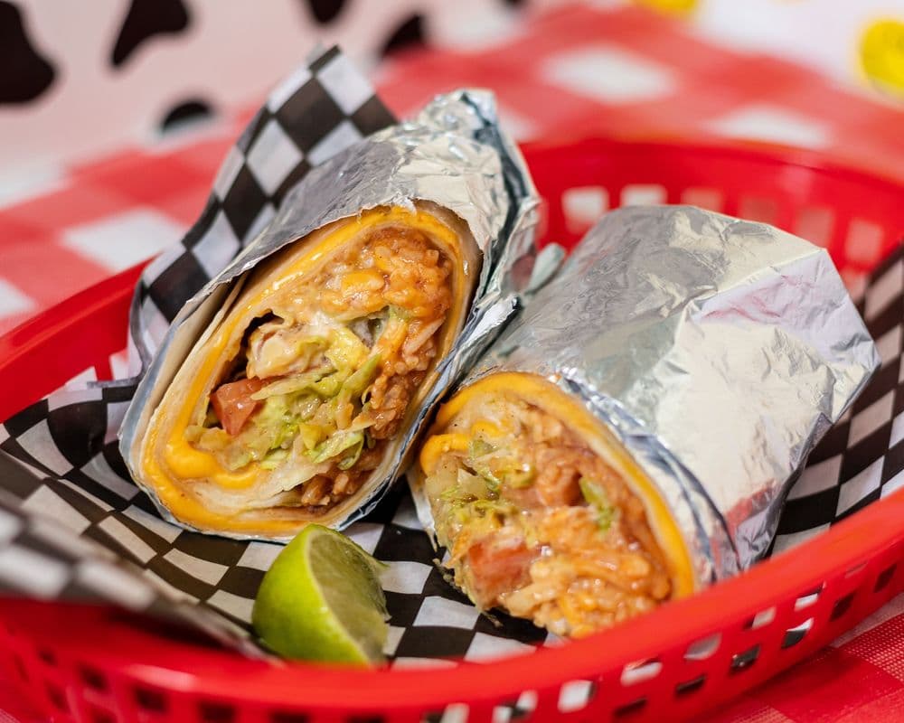 Cheesy Wrapped Blaster Burrito