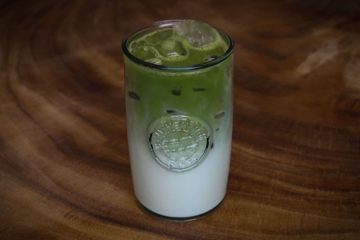 Iced Matcha Tea Latte