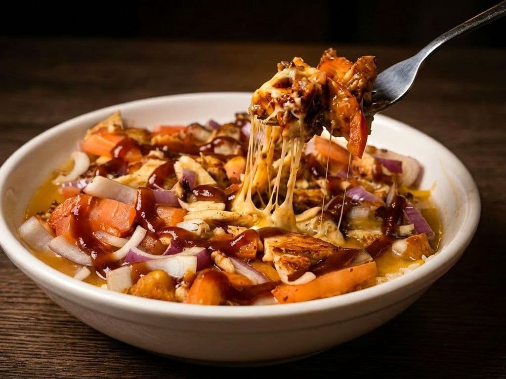 BBQ CHICKEN POUTINE