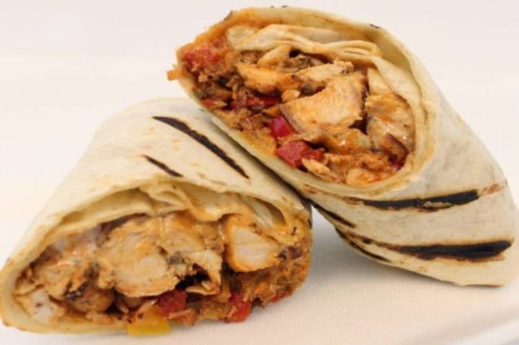 Butter Chicken Wrap