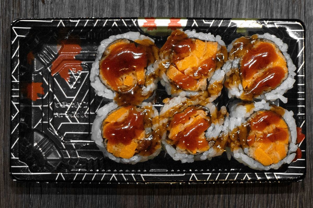 VR09. Yam Tempura Roll (6 pcs)