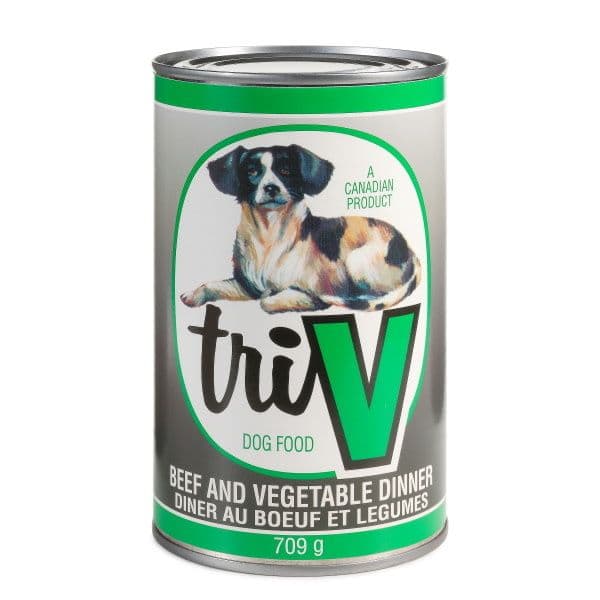 Triv Beef and Vegetables Dog Food (709 g)