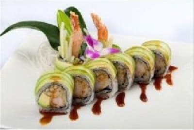 63. Green Dragon Roll (8 pcs)