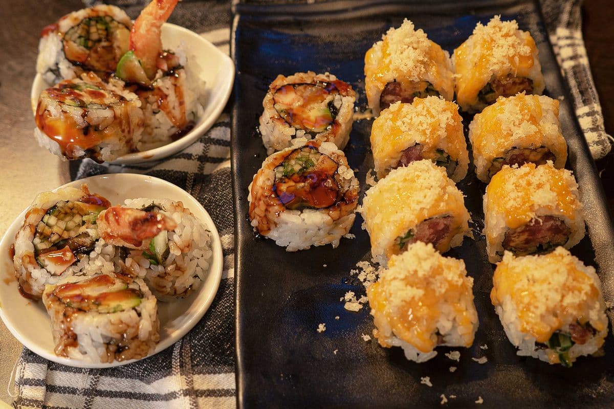 Dynamite & Spicy Salmon Roll Combo