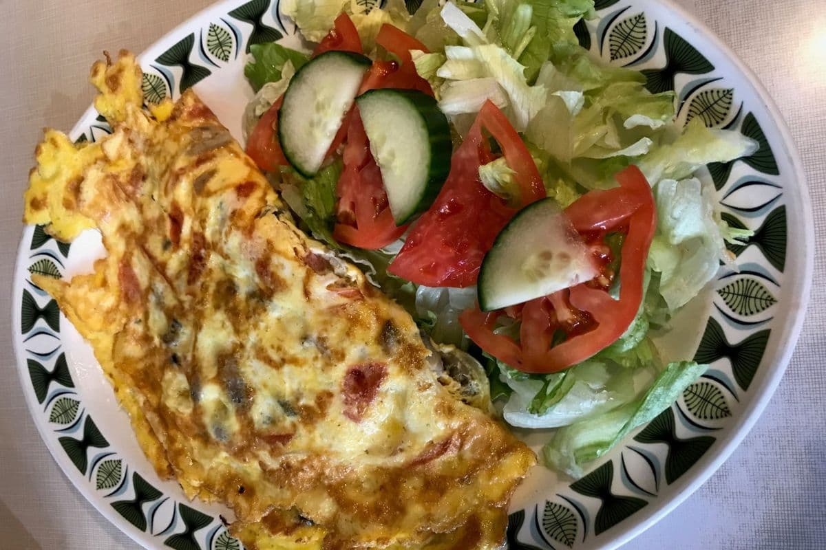 Vegetarian Omelette