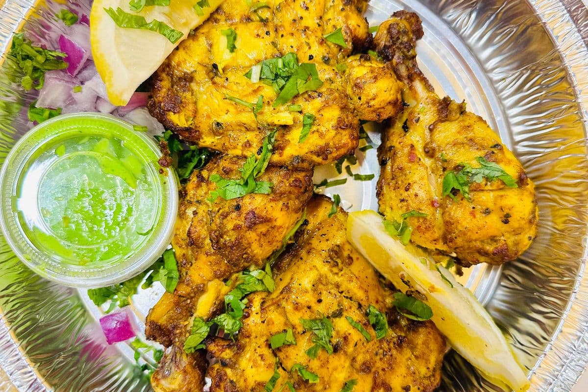 Achari Chicken Legs 2 pcs