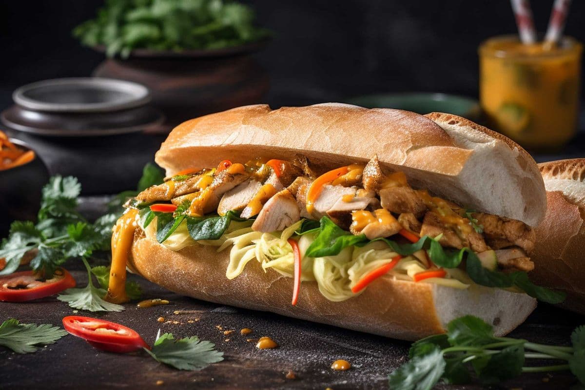 Coconut Curry Chicken Sub