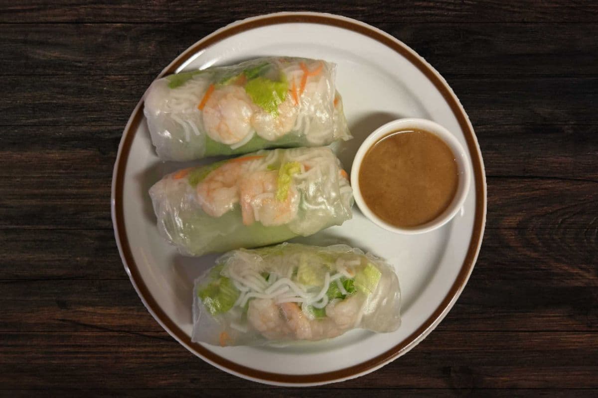 2. Shrimp Salad Rolls (3 pcs)