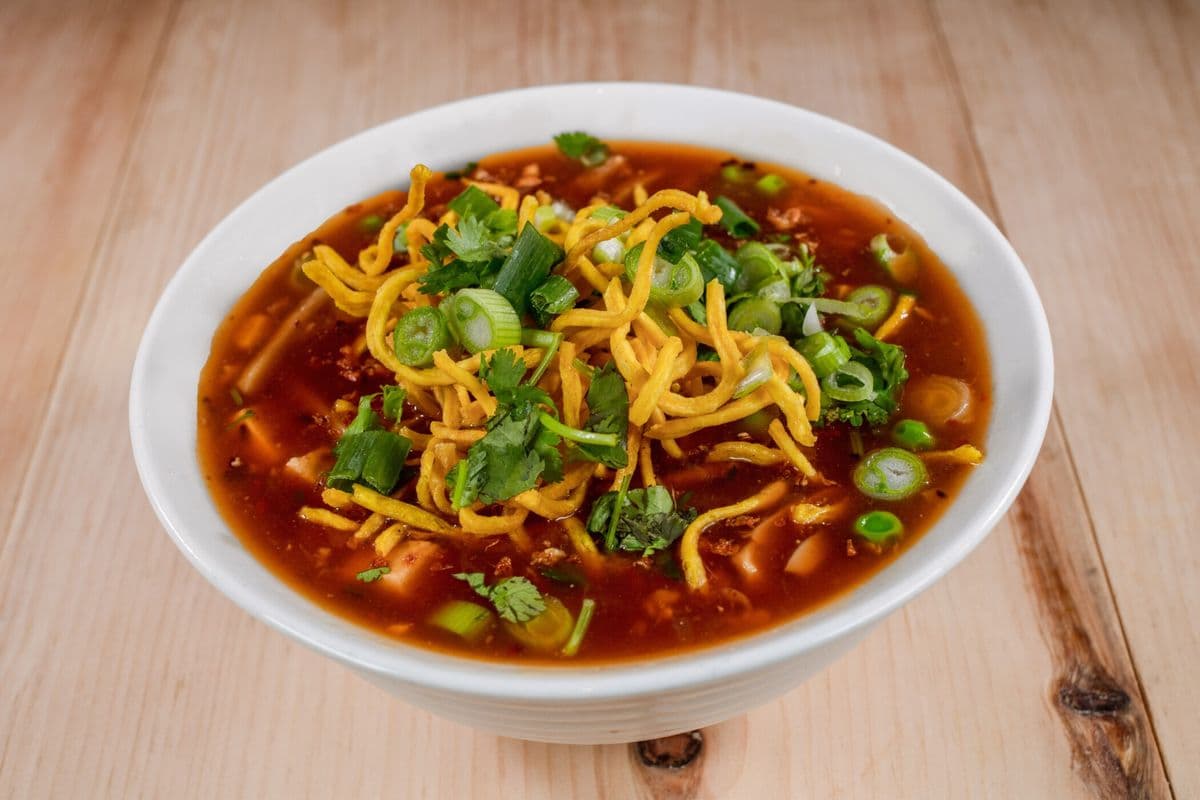 Manchow Noodle Soup (Veg)