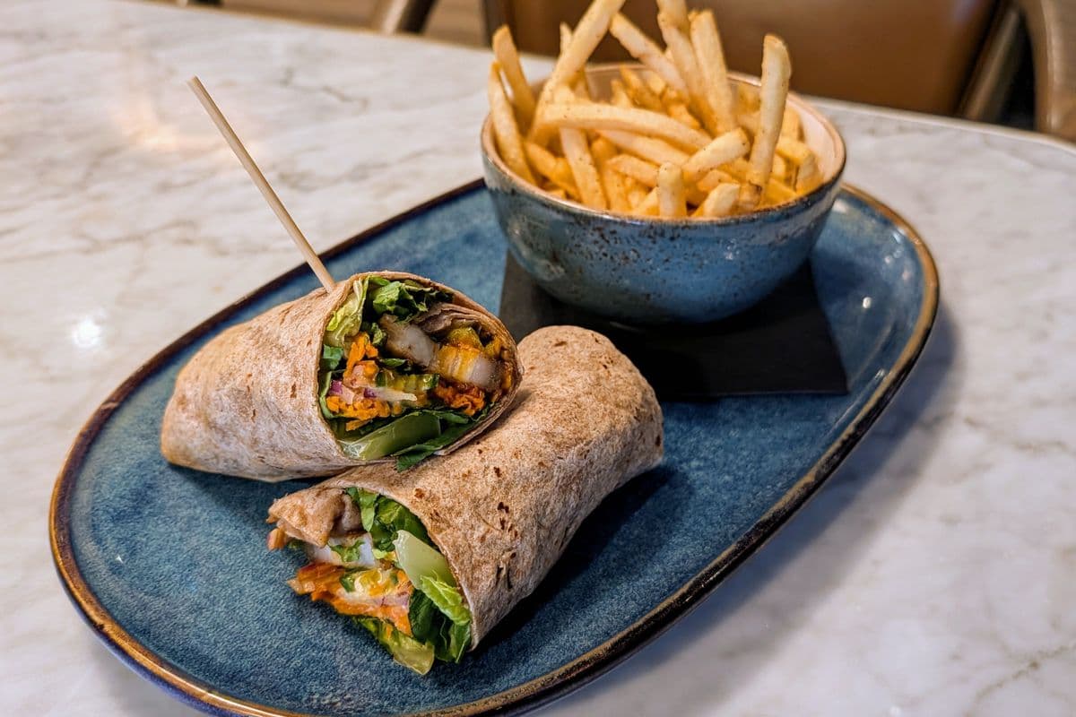 Spicy Pork Wrap