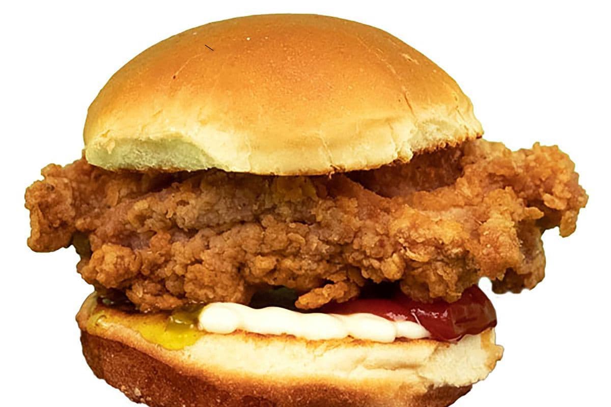 202. Ginger Garlic Chicken Burger