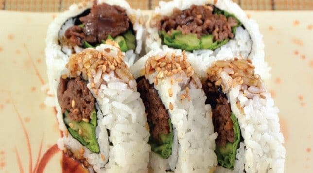 Beef Teriyaki Roll