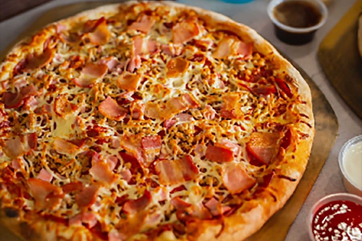 9" Mighty Meat Pizza (6 slices)