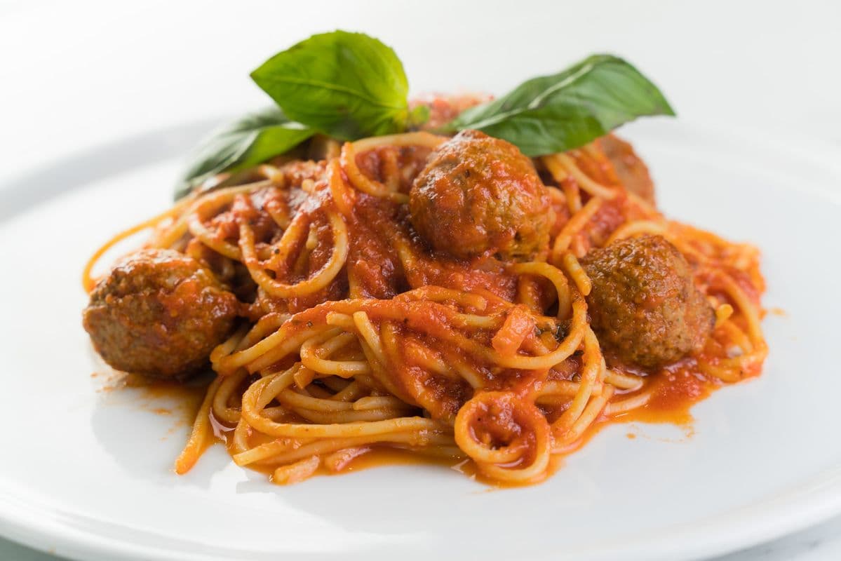 Spaghetti and Sol Meatballs