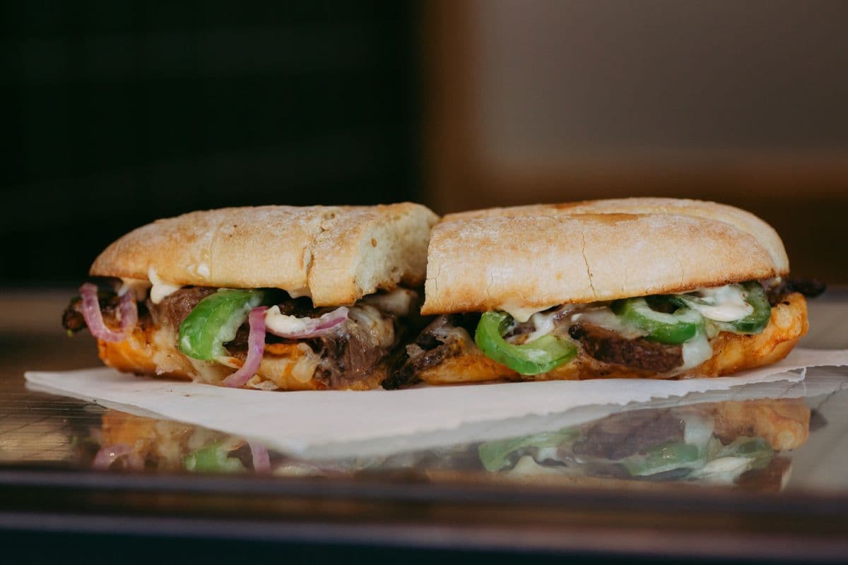 Hot Philly Sandwich