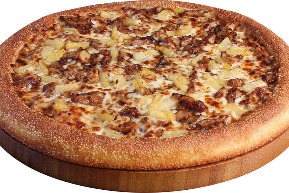 10" Teriyaki Chicken (First Pizza)