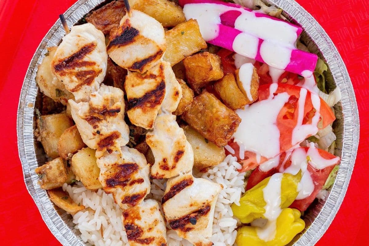 Assiette Deux Brochettes - Promo Achetez-un, 2ème gratuit