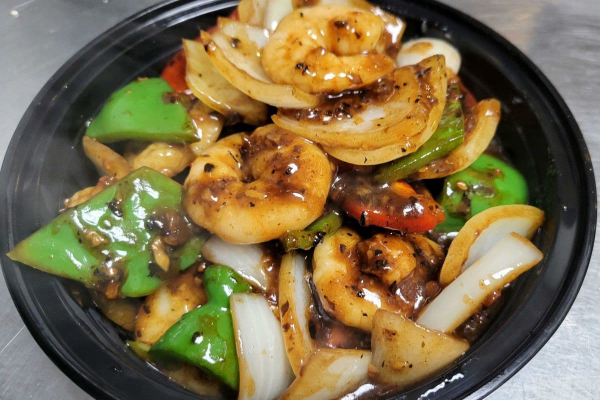 Black Bean and Garlic Shrimp