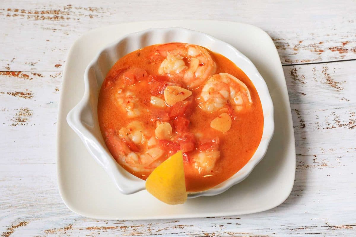 Entrée de crevettes / Garlic Shrimp