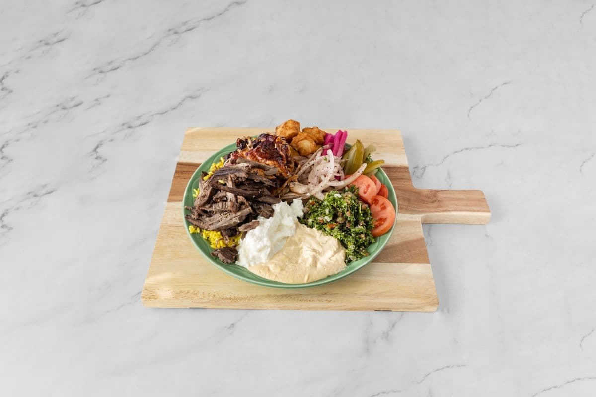 Assiette régulière mixte / Regular Plate Mixed