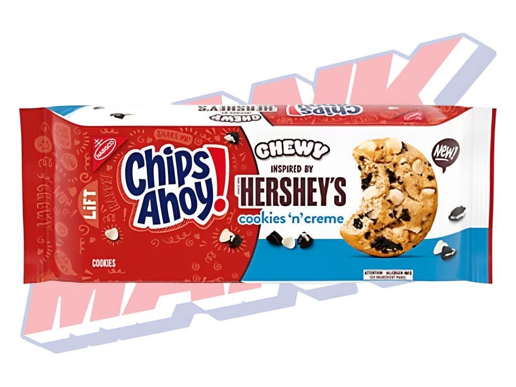 Chips Ahoy Hershey Cookies & Creme - 9.58oz