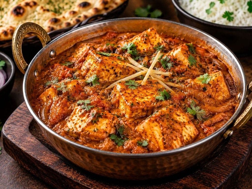 Kadhai Paneer.