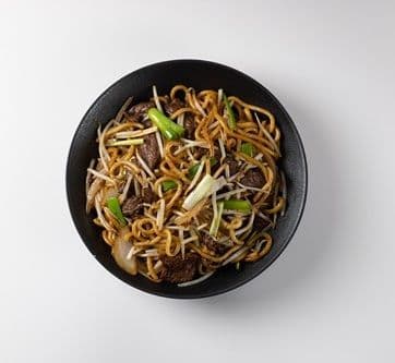 Stir-Fried Udon with Beef / 乾炒牛肉烏冬