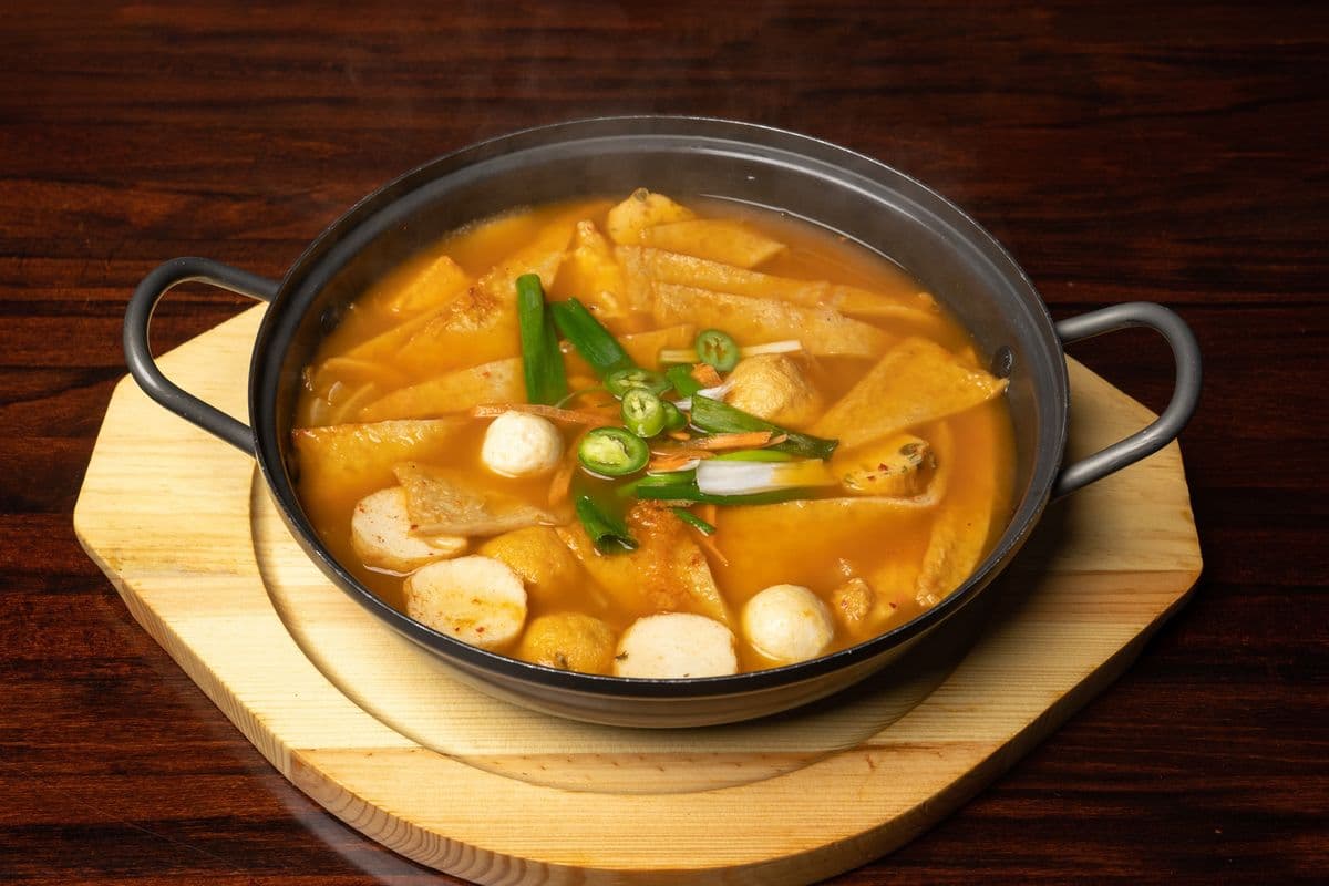 Spicy Fish Cake Soup