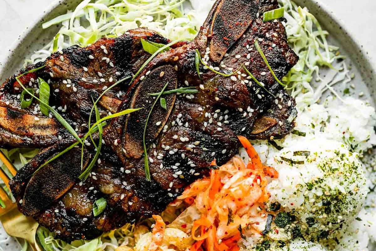 13. Grilled Riblets and Kimchi Deluxe Combo