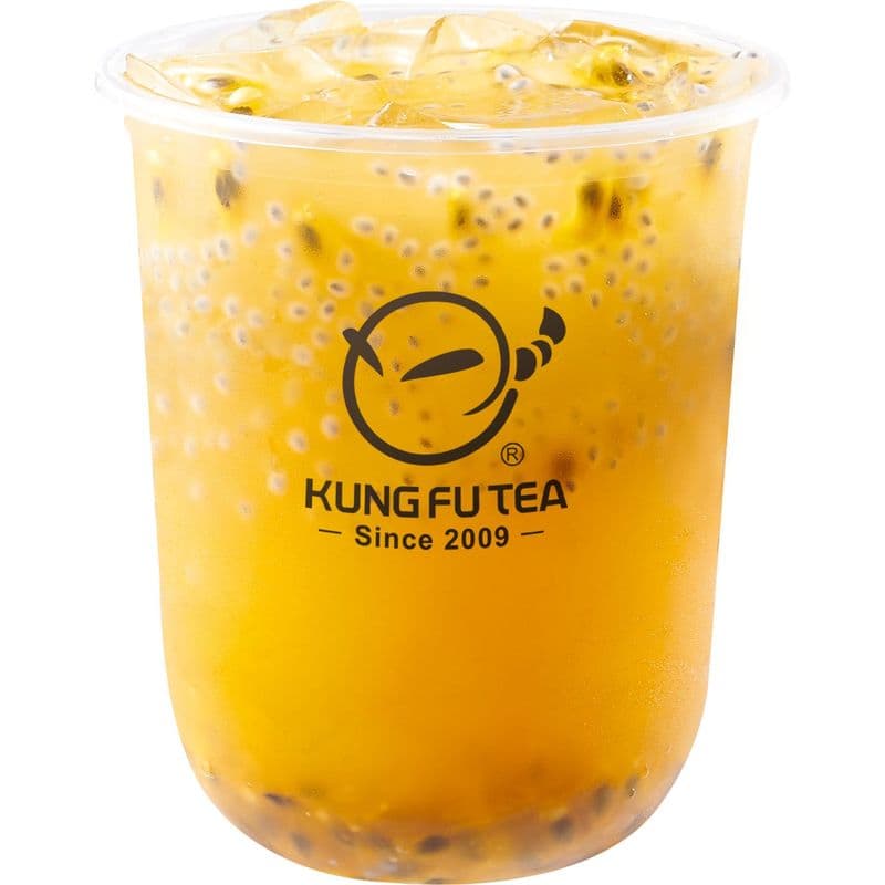 Passion Fruit with Basil Seeds