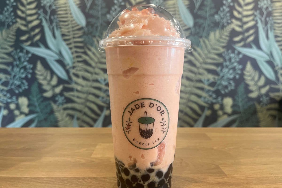 Rose dorée / Golden Rose Yogurt Smoothie