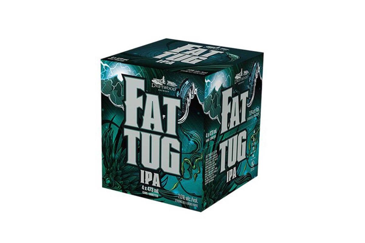 Driftwood Brewery Fat Tug Ipa (4 Cans) (4 x 473ML)