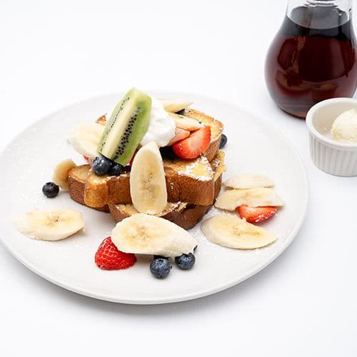 French Toast w/ Fresh Fruit