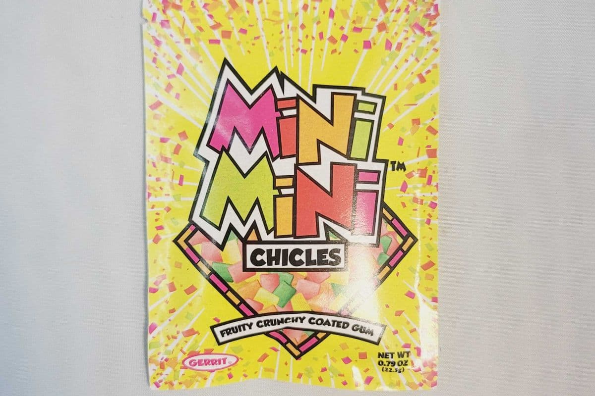 Mini Mini Chicles Fruity Crunchy Coated Gum (22.5 g)