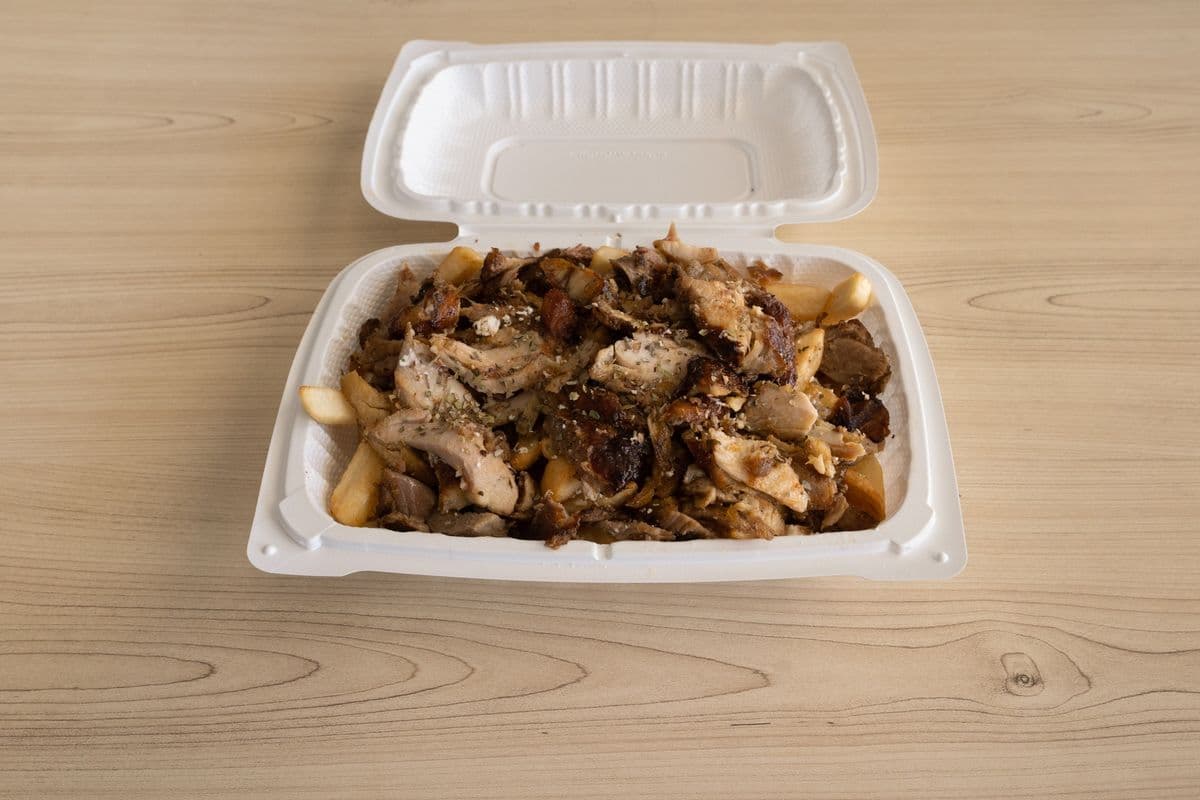 Gyros on Greek Fries