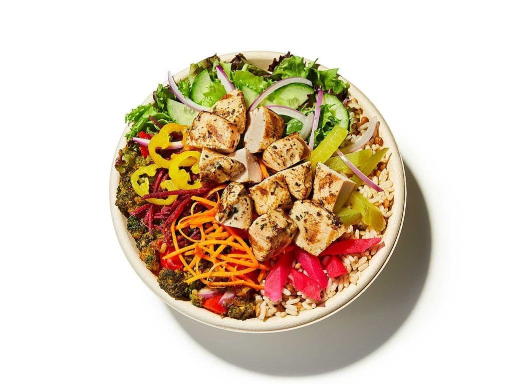 Grilled Chicken Breast Bowl