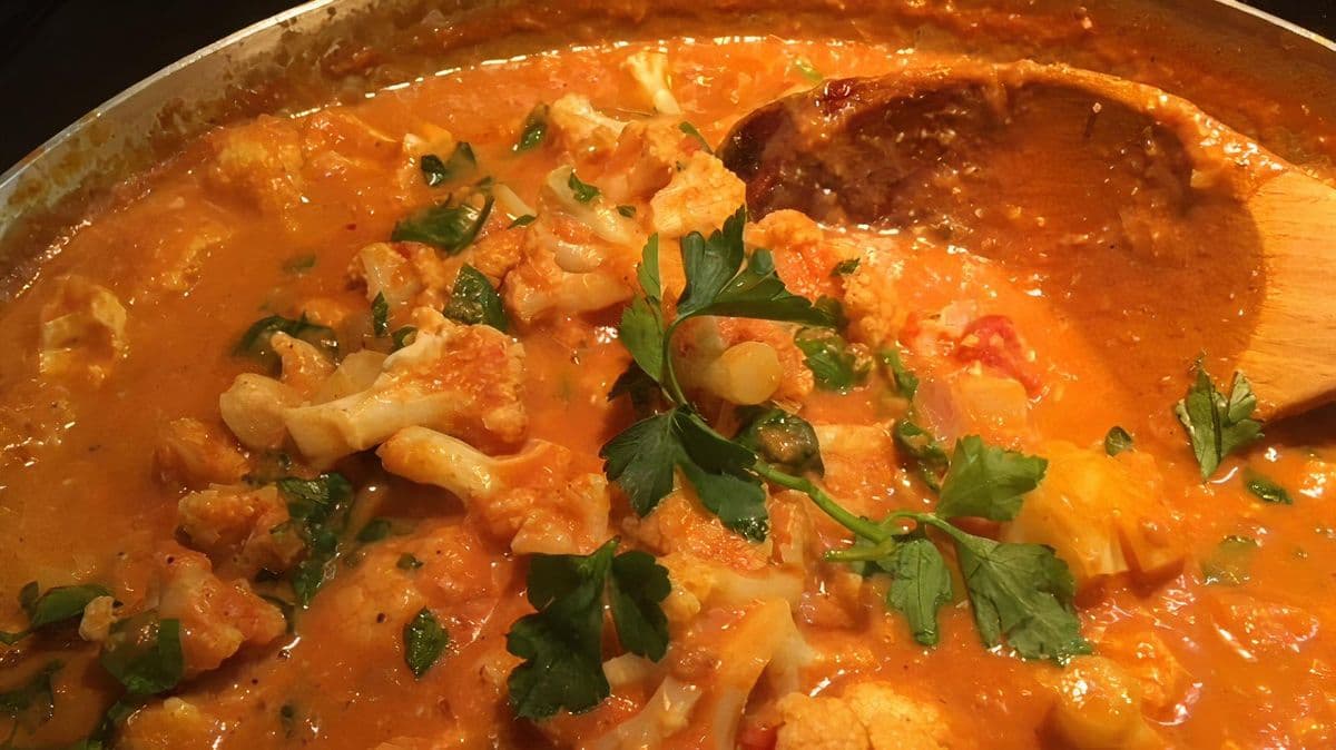 Delightful Cauliflower Korma