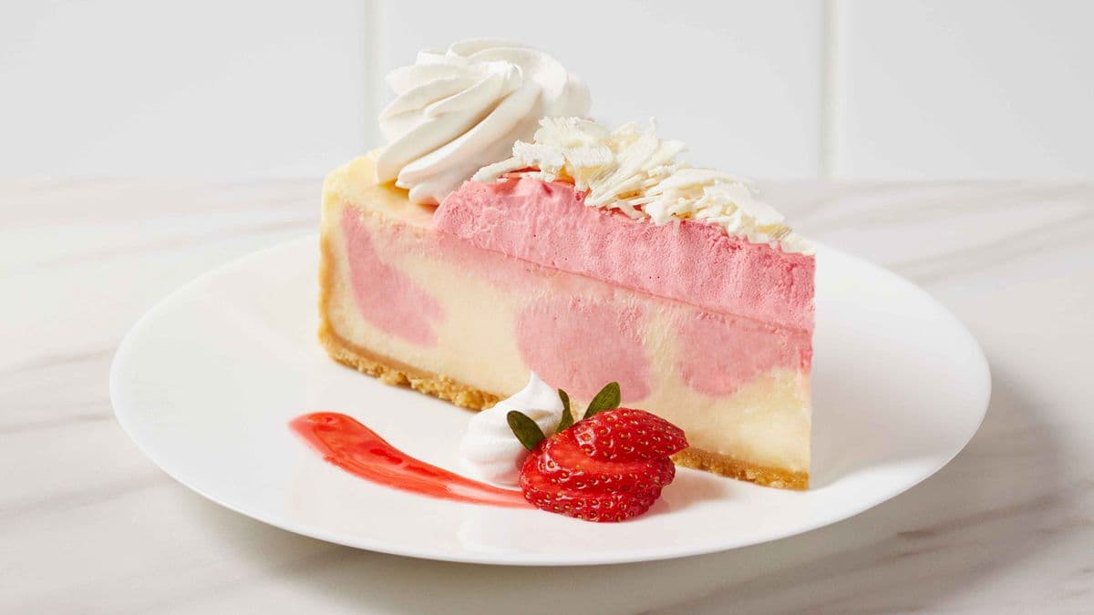 Wild Strawberries & Cream Cheesecake