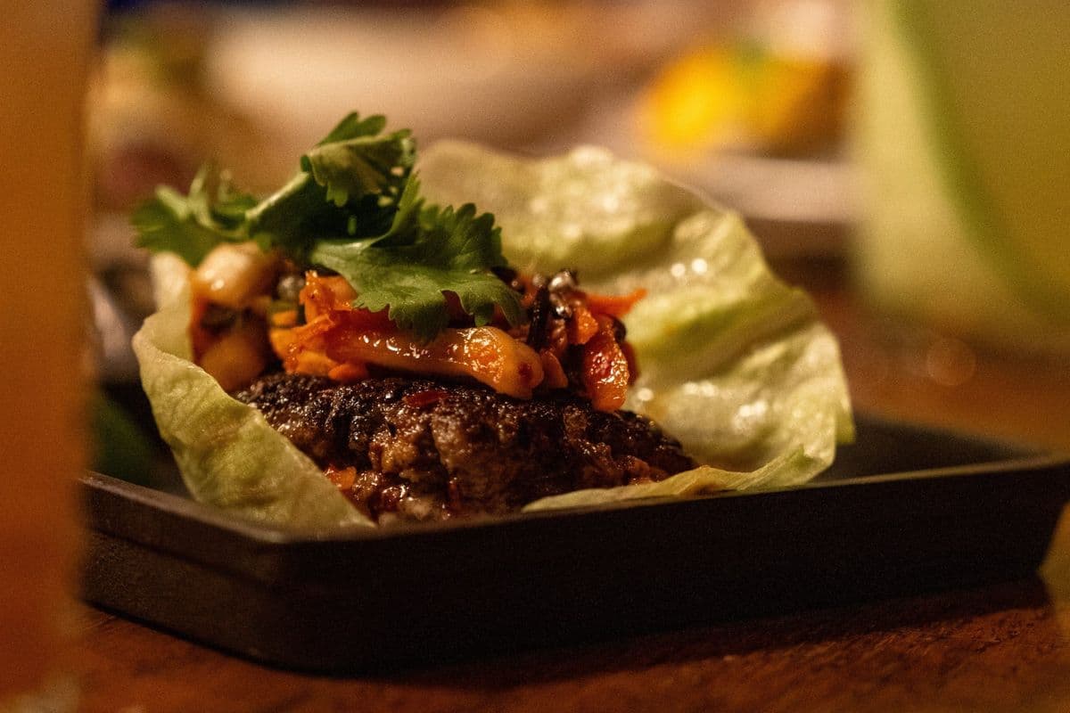 Kobe Beef Lettuce Wrap