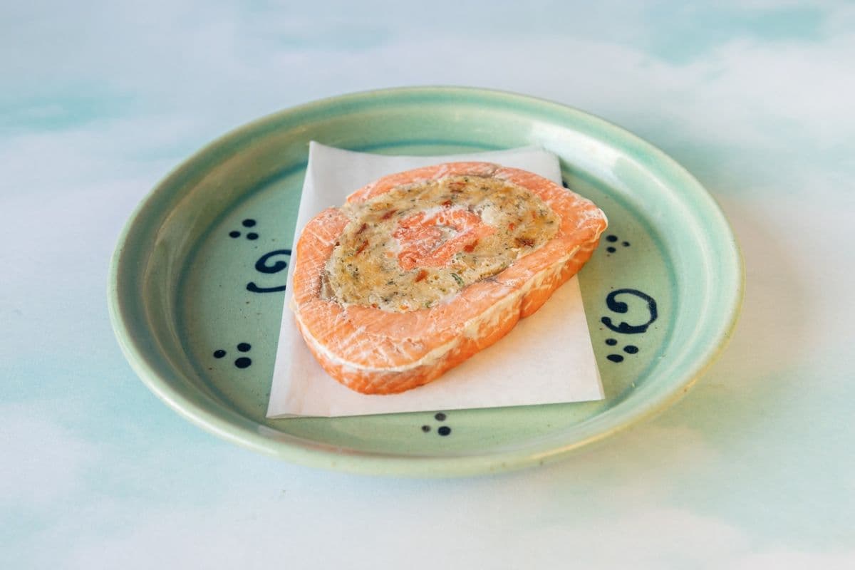 Coastal Waters Salmon Pinwheel with Crab and Shrimp