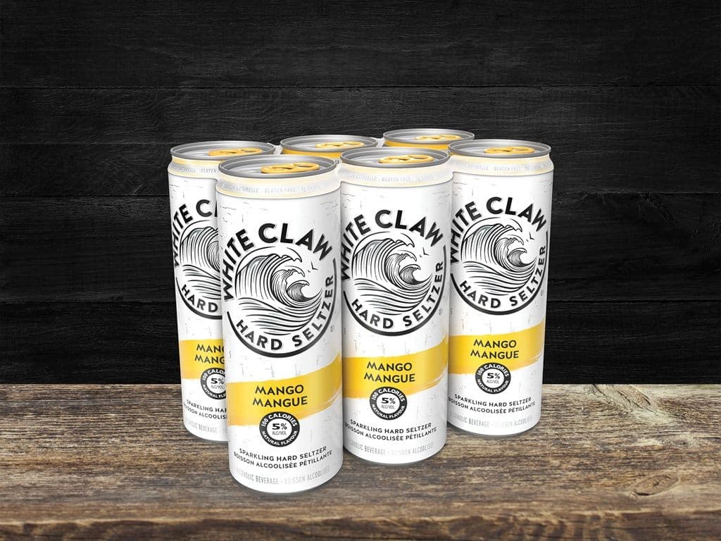 6 x White Claw Mango Hard Seltzer (6 x 355 ml)