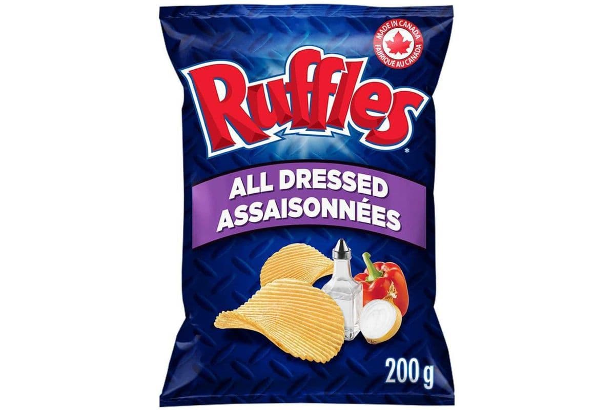 Lay's · Ruffles All Dressed Flavored Potato Chips (200g)